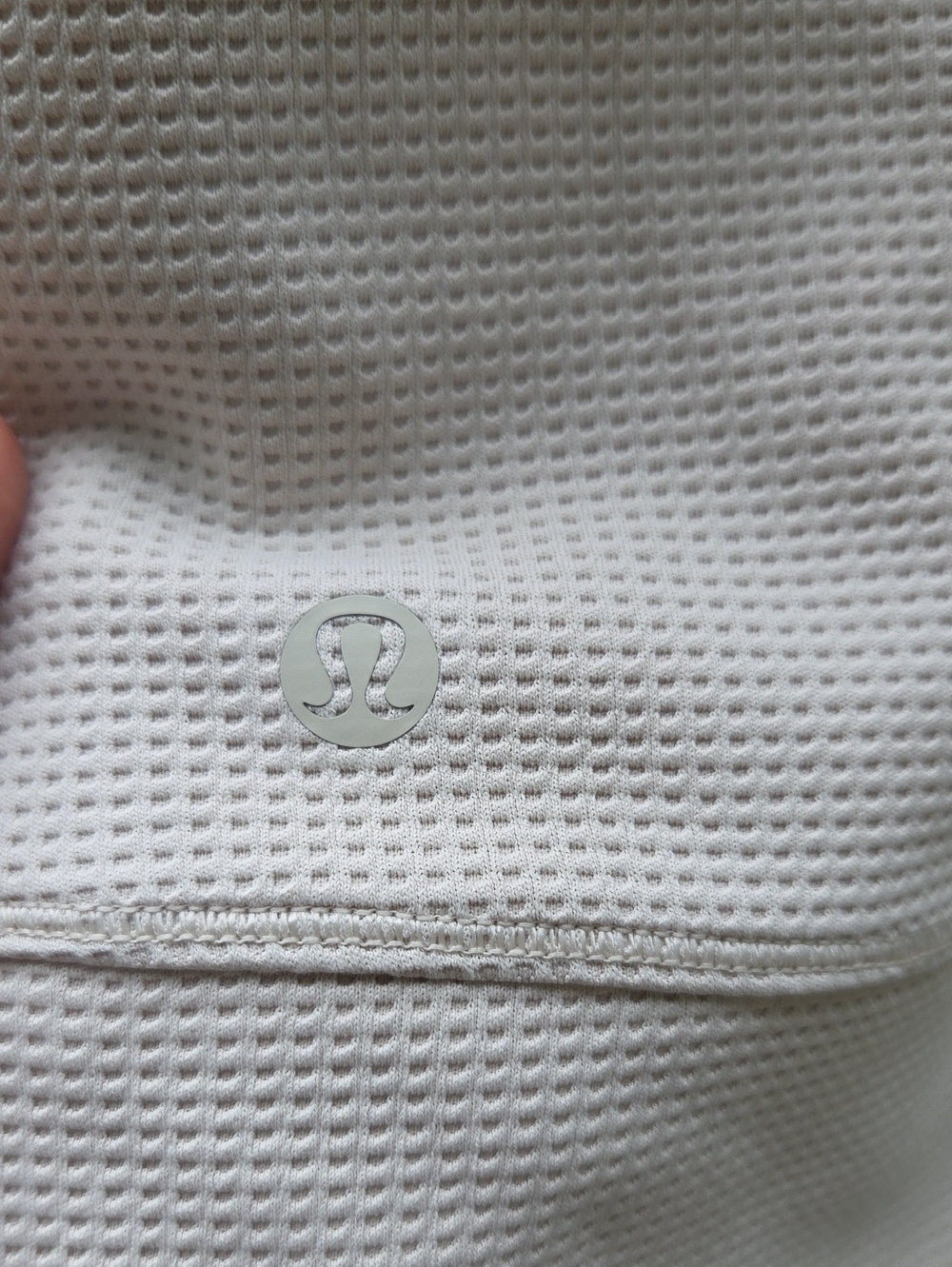 Lululemon Long Sleeve Waffle Shirt Women - Picture 7 of 7